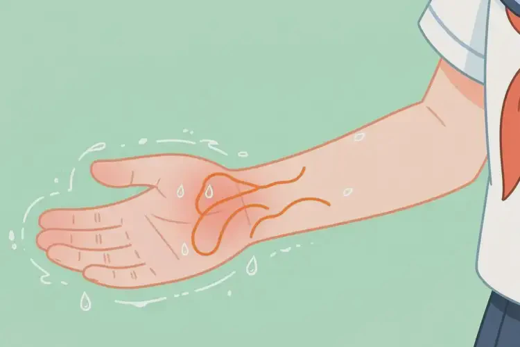 大學(xué)生手臂上容易起濕疹能徹底自愈嗎(圖2)