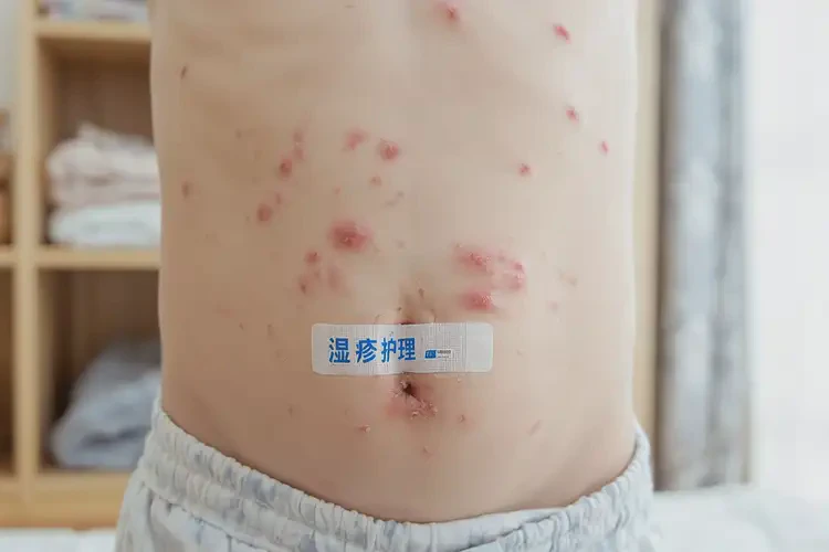 兒童肚子經常起濕疹能夠徹底治愈嗎(圖4)