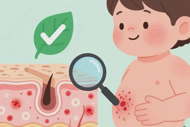 兒童肚子上長(zhǎng)濕疹可不可以根治(圖3)