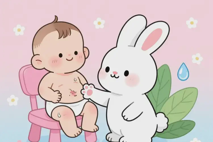 幼兒肚子長(zhǎng)濕疹可以徹底自愈嗎(圖3)