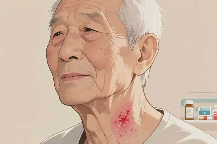 老年人脖子上長濕疹可不可以根治(圖4)