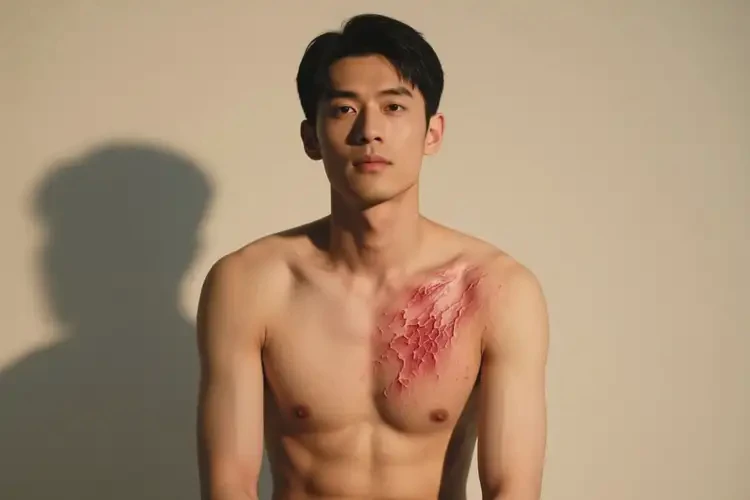 男性身上長濕疹能靠自己自愈嗎(圖2)