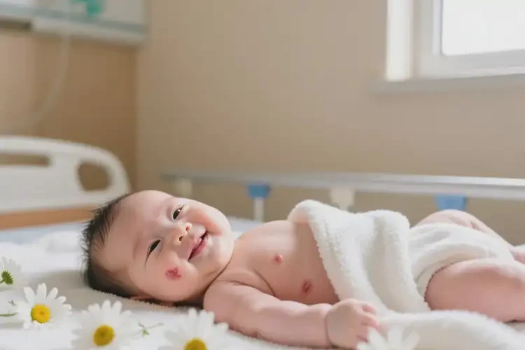 嬰兒臉上有濕疹能徹底自愈嗎(圖4)