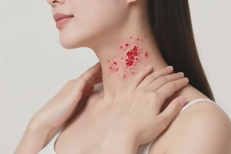 產(chǎn)婦脖子出濕疹可不可以根治(圖3)