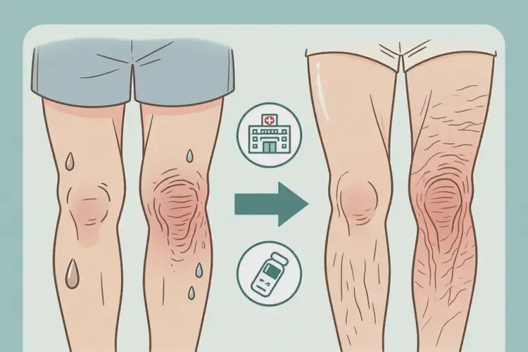 老年人大腿出濕疹可不可以根治(圖2)