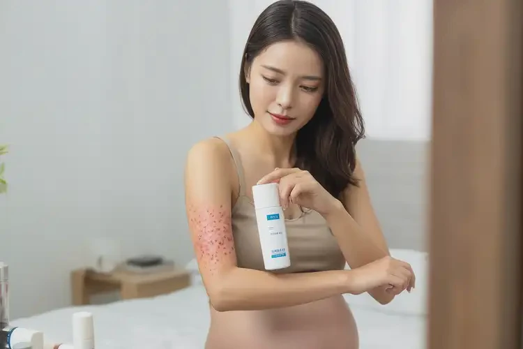 孕婦手臂偶爾起濕疹不管它會(huì)自己自愈嗎(圖4)