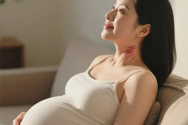 孕婦脖子出濕疹可以徹底自愈嗎(圖1)