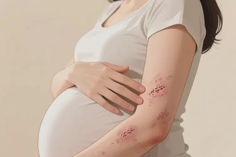 产妇手臂有湿疹可不可以根治(图2)