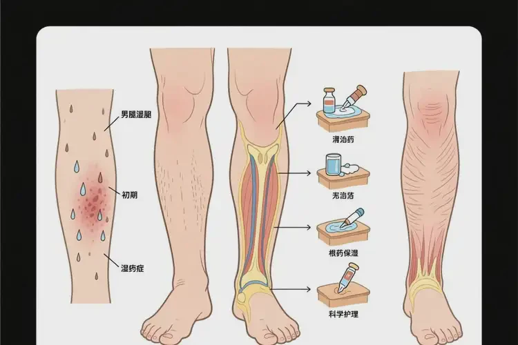 男性小腿偶爾起濕疹可不可以根治(圖3)