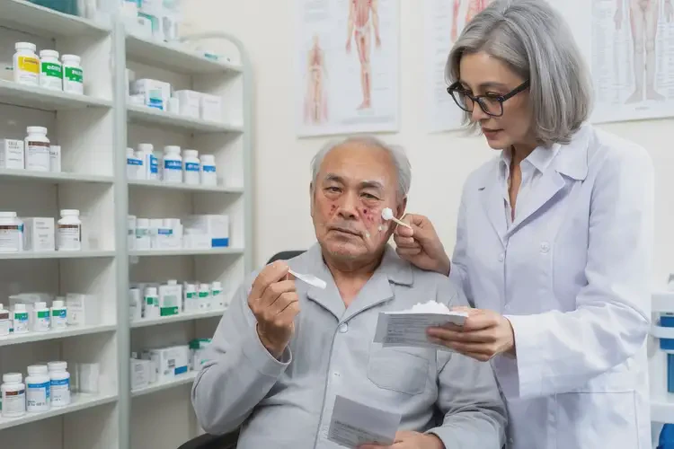 老年人脸上出湿疹可以彻底自愈吗(图2)