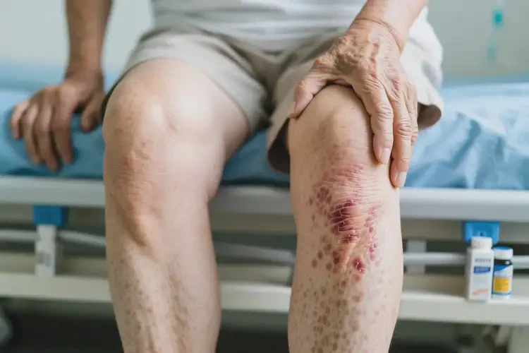 老年人大腿出現(xiàn)濕疹可不可以徹底自愈(圖2)