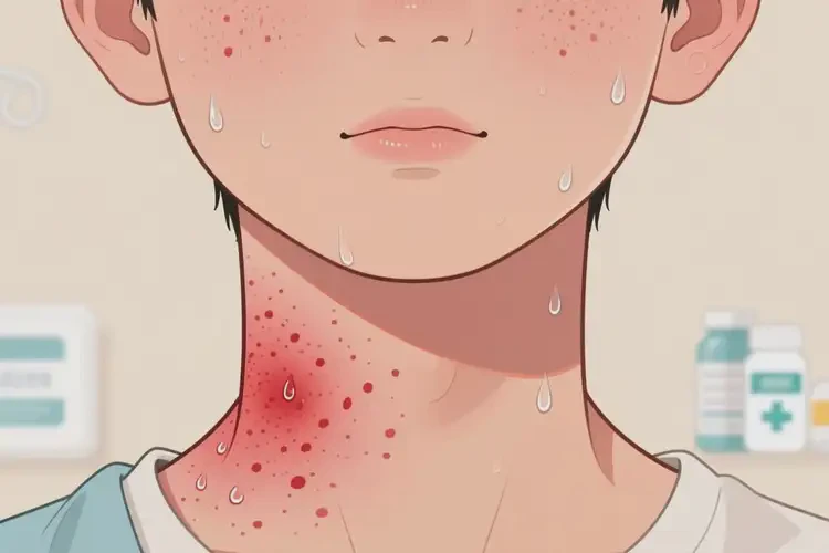 青少年脖子上容易起湿疹能不能彻底自愈(图4)