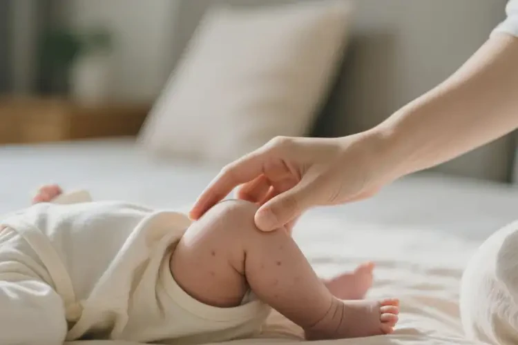 新生兒大腿出現(xiàn)濕疹可不可以根治(圖3)