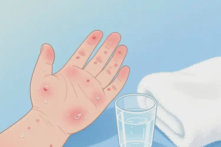 小孩手上出現(xiàn)濕疹能徹底自愈嗎(圖4)