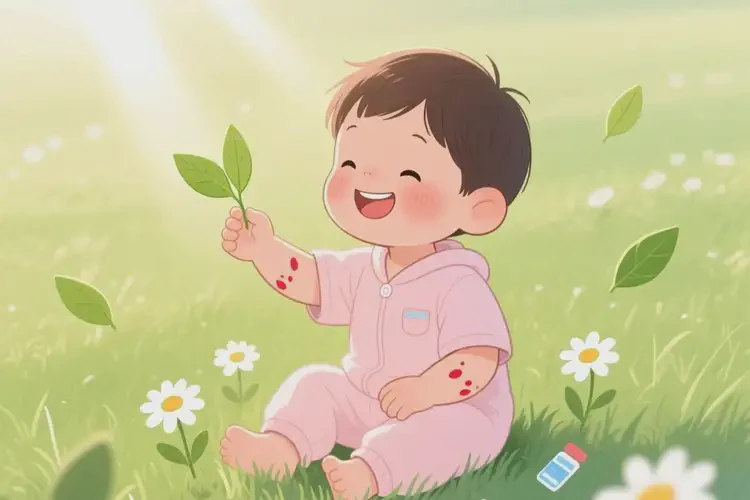 兒童大腿上出濕疹不管它會自己自愈嗎(圖4)