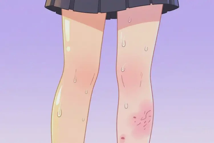 大學(xué)生大腿出濕疹不管它會(huì)自己自愈嗎(圖3)