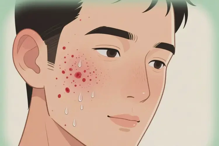 男人面部經(jīng)常起濕疹能不能根治(圖3)