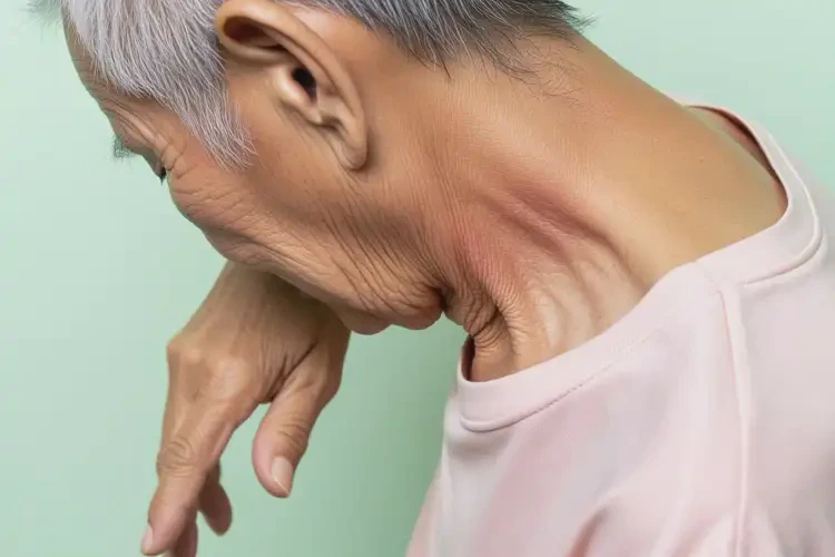 高齡老人脖子上容易長濕疹能不能根治(圖1)
