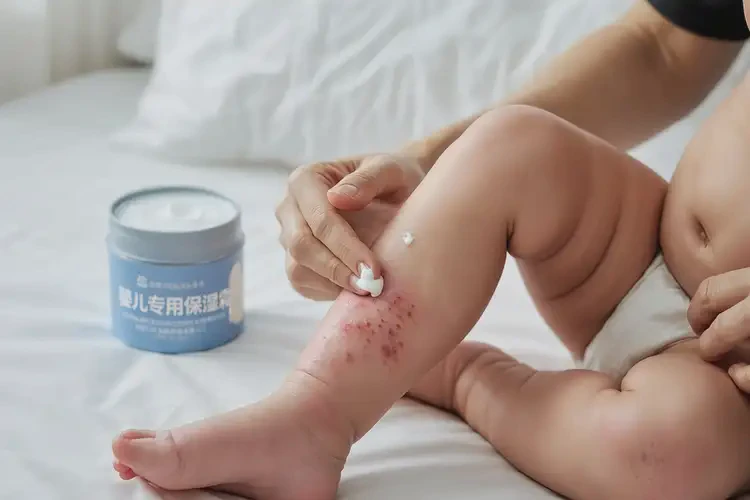 寶寶小腿上出現(xiàn)濕疹可不可以根治(圖3)