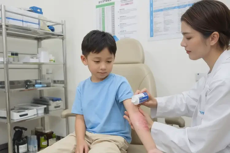 少兒四肢偶爾長濕疹可不可以根治(圖1)