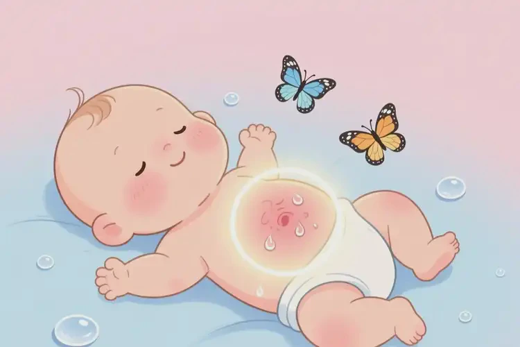 小兒肚子容易起濕疹可不可以根治(圖1)