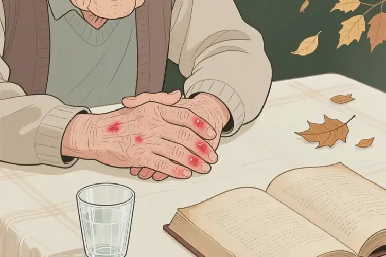高齡老人手上出濕疹不管它會自己自愈嗎(圖3)