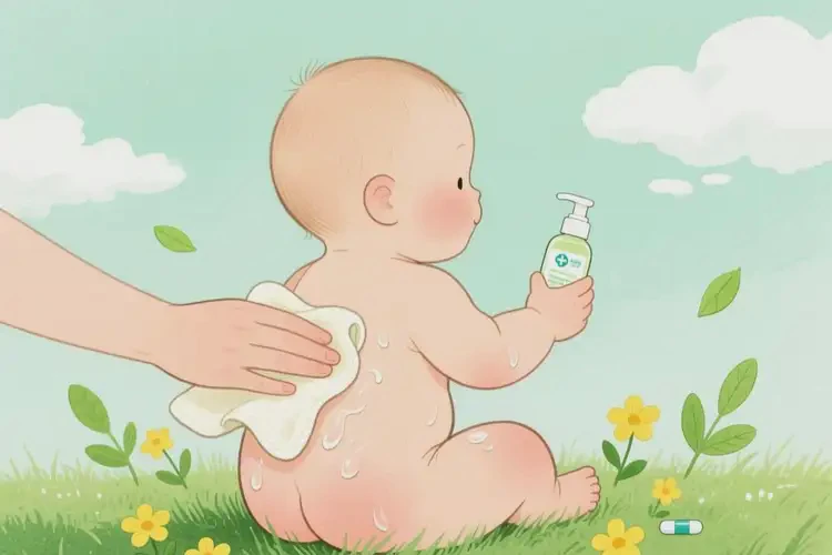 少兒屁股上容易起濕疹可不可以徹底自愈(圖1)