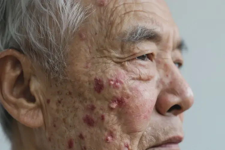 老人臉上起濕疹能徹底自愈嗎(圖4)