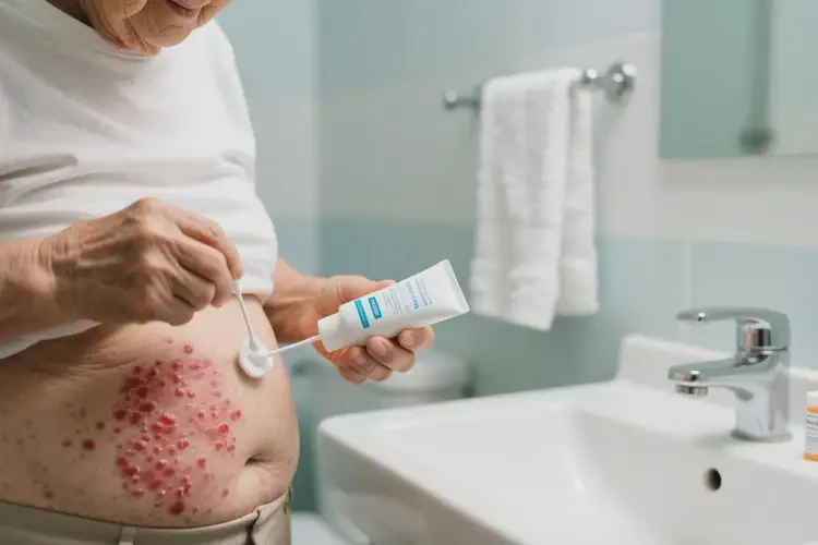 老人肚子容易長濕疹可不可以根治(圖3)