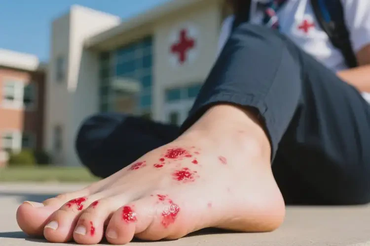 大學生腳上出濕疹不管它會自己自愈嗎(圖4)