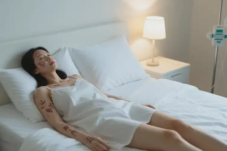 女人全身出現(xiàn)濕疹可不可以徹底自愈(圖1)