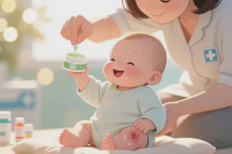 嬰幼兒屁股上容易長(zhǎng)濕疹可不可以根治(圖2)