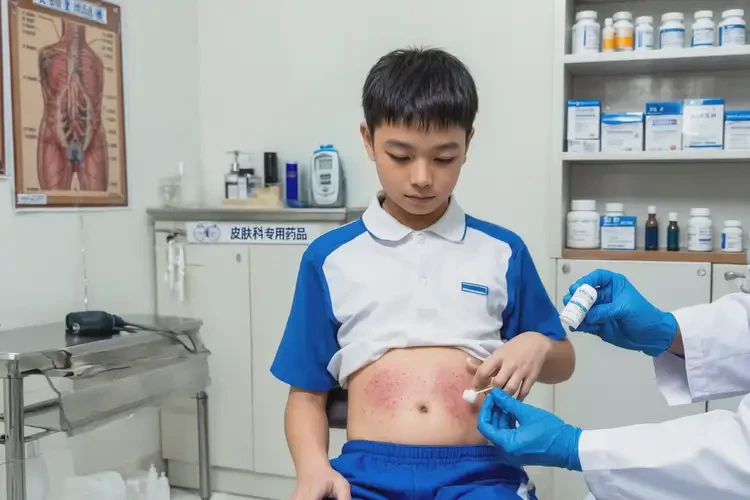 中学生肚子经常长湿疹可不可以根治(图3)