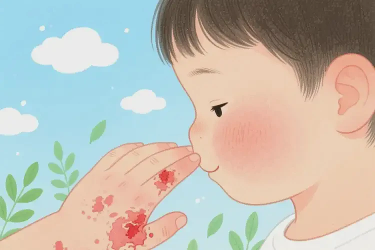 兒童手上起濕疹可不可以根治(圖4)