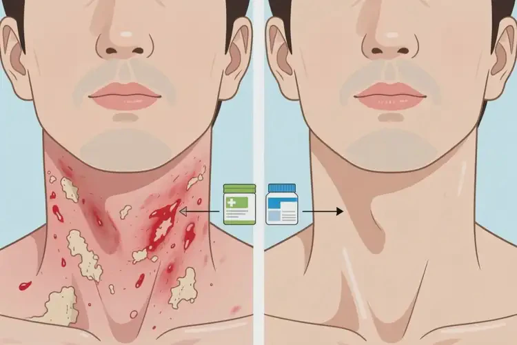 男性脖子起濕疹可不可以根治(圖4)