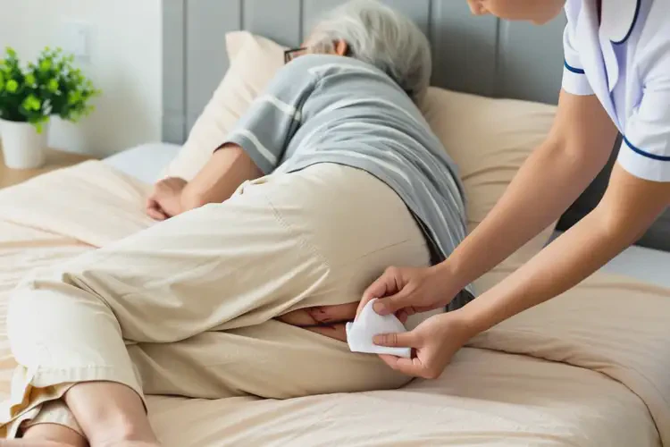 高齡老人肛周長濕疹不管它會(huì)自己好嗎(圖2)