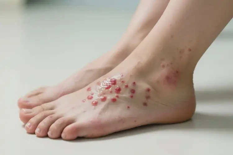 女人腳上出現濕疹能不能根治(圖4)
