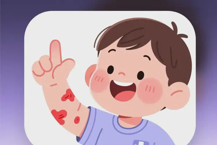 幼兒手臂長(zhǎng)濕疹能靠自己自愈嗎(圖1)