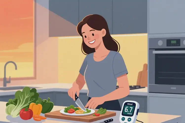 女性晚餐血糖6(图1)