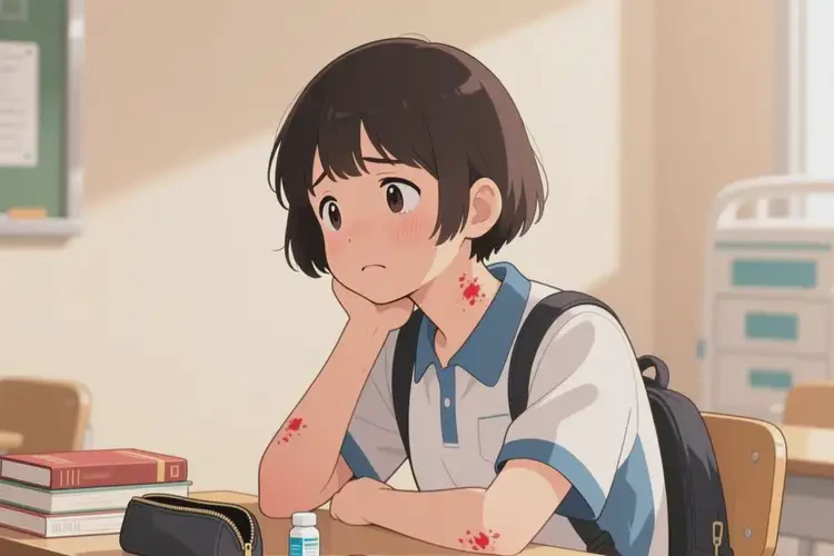 中學(xué)生脖子出濕疹可不可以根治(圖4)