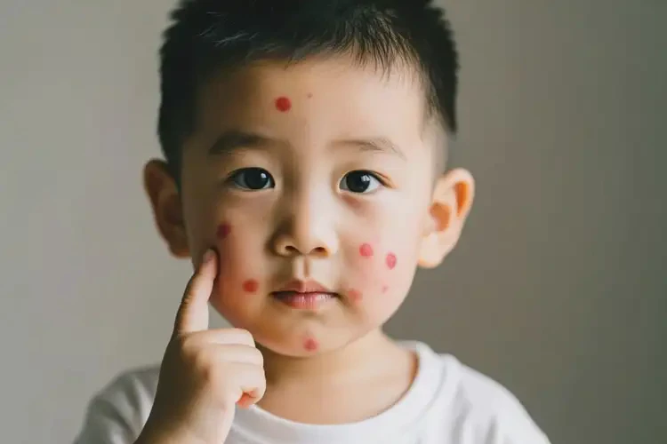 小學(xué)生面部有濕疹不管它會自己自愈嗎(圖3)