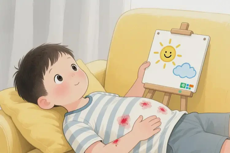 小孩肚子上經(jīng)常長(zhǎng)濕疹可不可以根治(圖1)