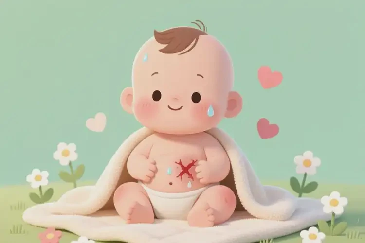 嬰幼兒肚子上長濕疹可不可以根治(圖2)