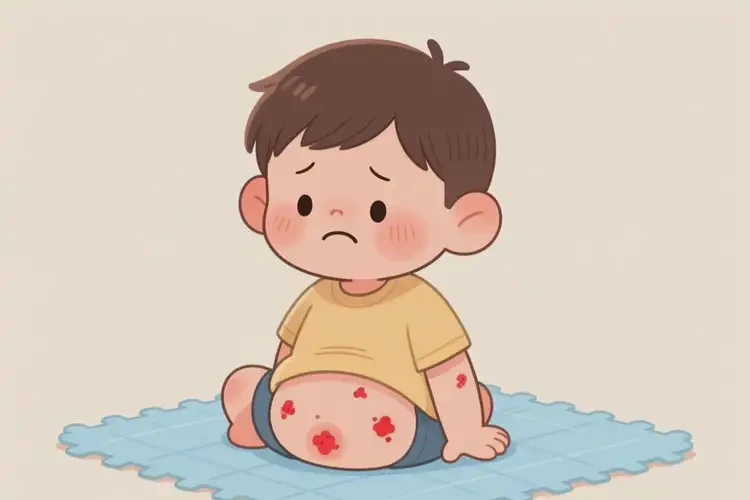 少兒屁股上偶爾起濕疹可不可以根治(圖4)