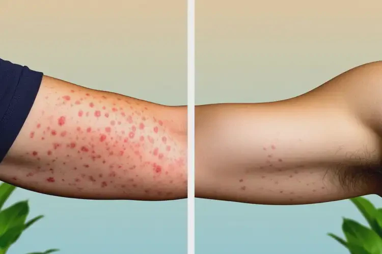 男性手臂上經(jīng)常長(zhǎng)濕疹能徹底自愈嗎(圖2)