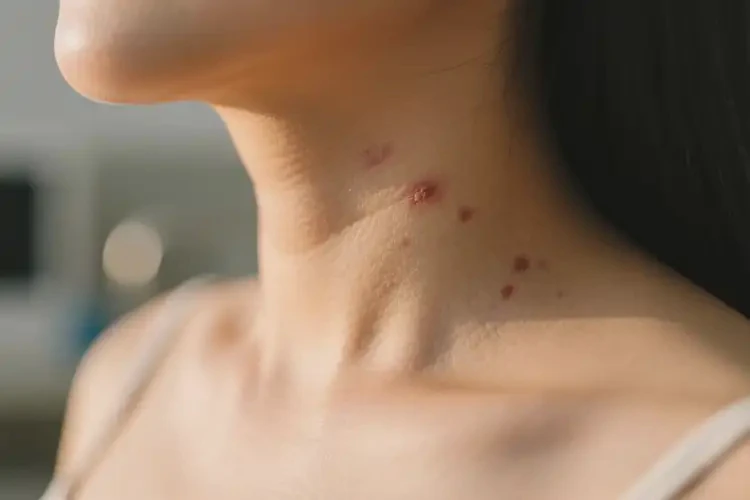 產婦脖子上偶爾長濕疹可以徹底自愈嗎(圖4)