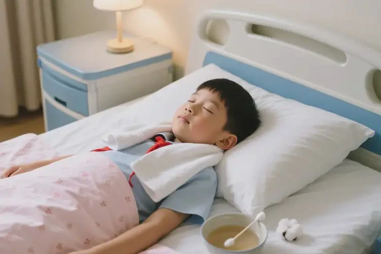 小學(xué)生脖子上起濕疹能夠徹底治愈嗎(圖1)