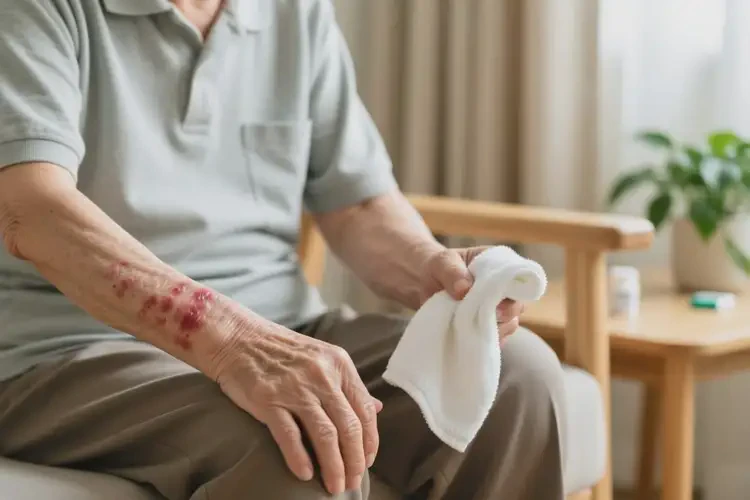 高龄老人手臂上偶尔长湿疹能不能根治(图4)