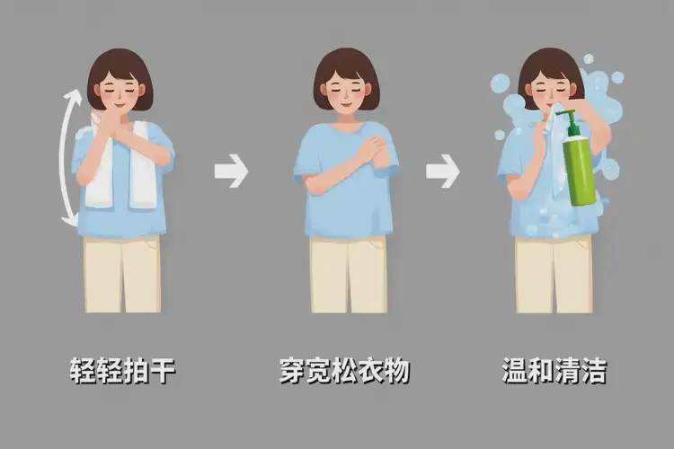 女人屁股上經常起濕疹不管它會自己痊愈嗎(圖2)