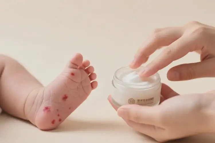 新生兒臉上出現(xiàn)濕疹能夠徹底治愈嗎(圖4)